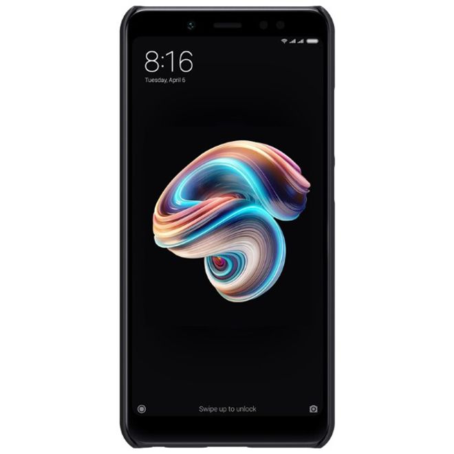 Nillkin - Xiaomi Redmi Note 5 Pro Hülle - Plastik Case - Super Frosted Shield Series - schwarz