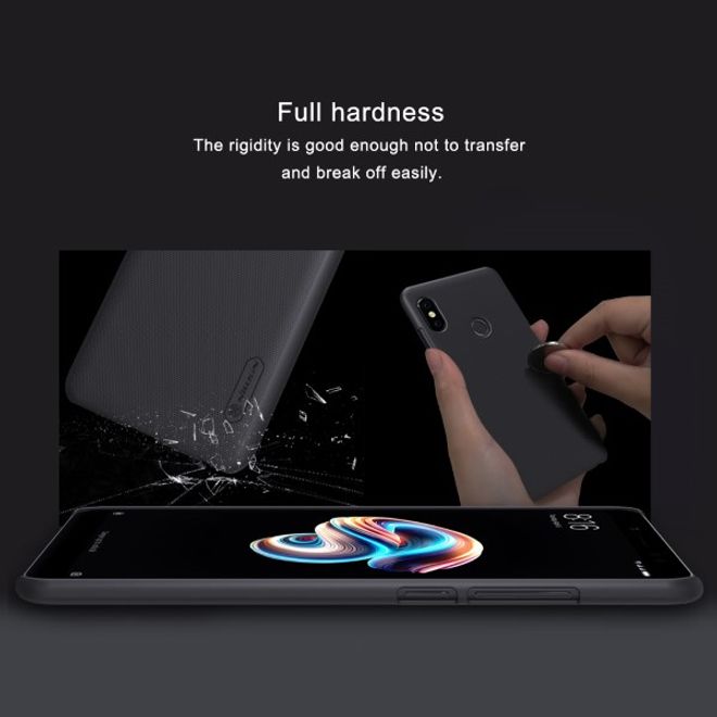 Nillkin - Xiaomi Redmi Note 5 Pro Hülle - Plastik Case - Super Frosted Shield Series - schwarz