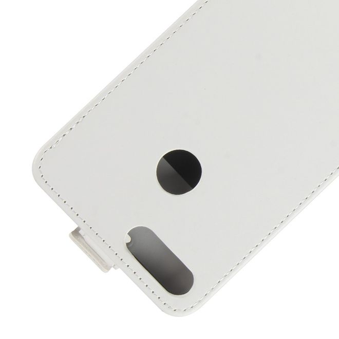 Huawei Honor 9 Lite Handy Hülle - Crazy Horse Flip Leder Series Case - weiss