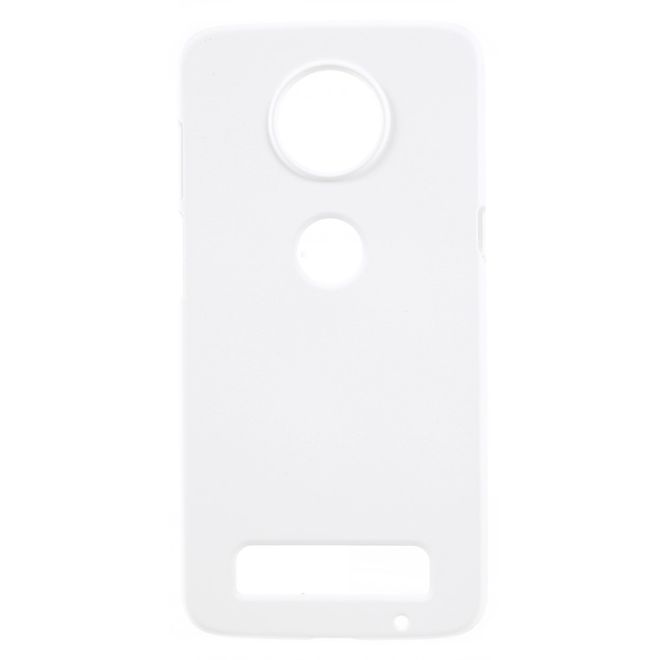 Motorola Moto Z3 Play Handyhülle - Hardcase Series - weiss