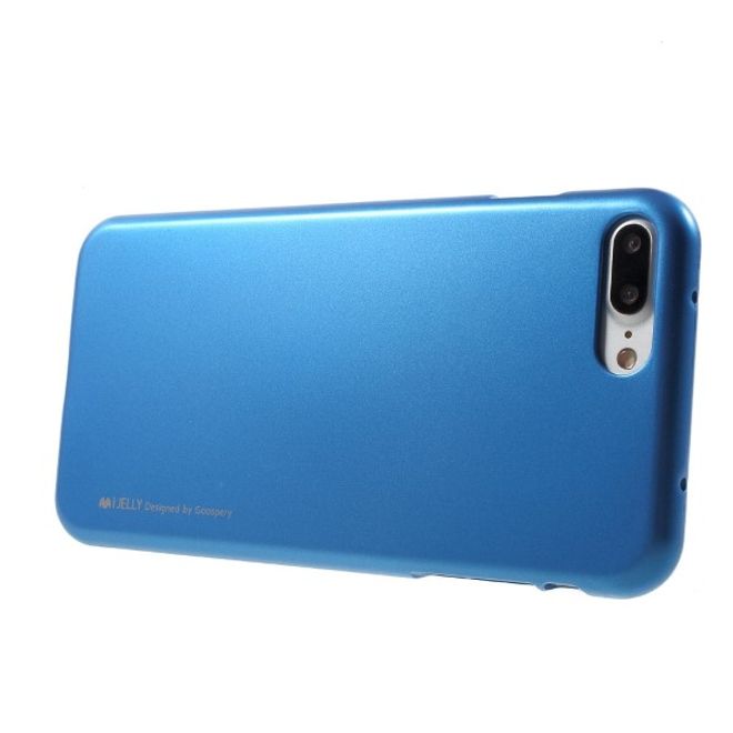 Goospery - Handy Hülle für HTC Desire 12 - TPU Soft Case - i Jelly Metal Series - blau