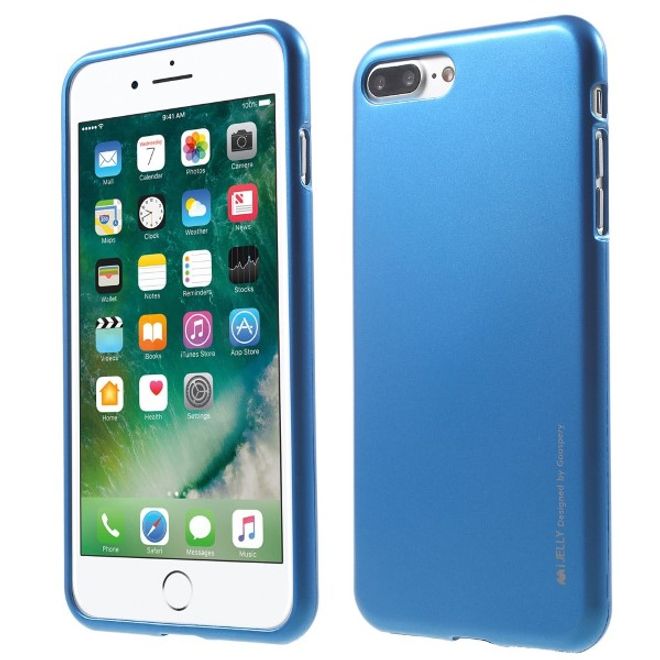 Goospery - Handy Hülle für HTC Desire 12 - TPU Soft Case - i Jelly Metal Series - blau