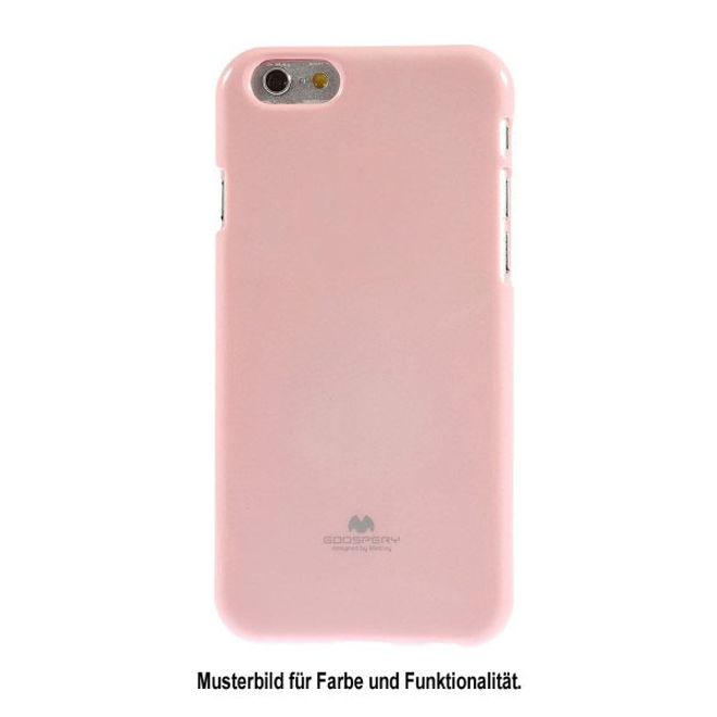 Goospery - HTC Desire 12 Handy Hülle - TPU Soft Case - Pearl Jelly Series - pink