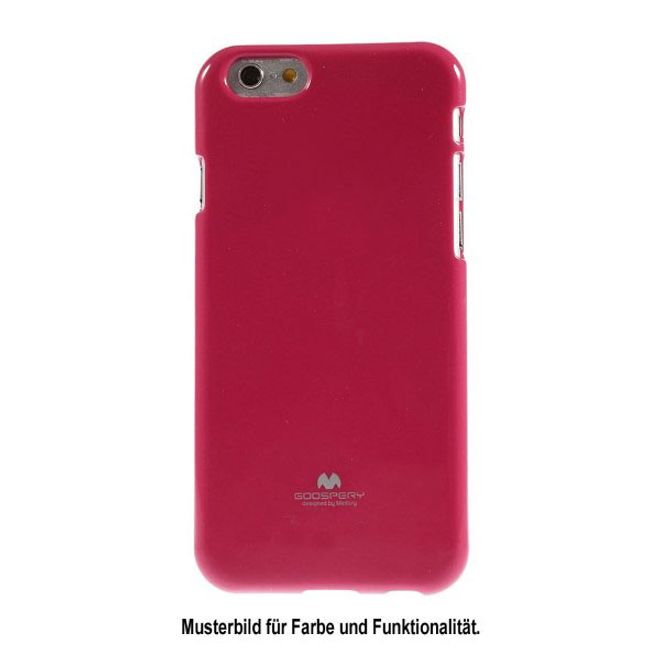 Goospery - HTC Desire 12 Handy Hülle - TPU Soft Case - Pearl Jelly Series - rosa