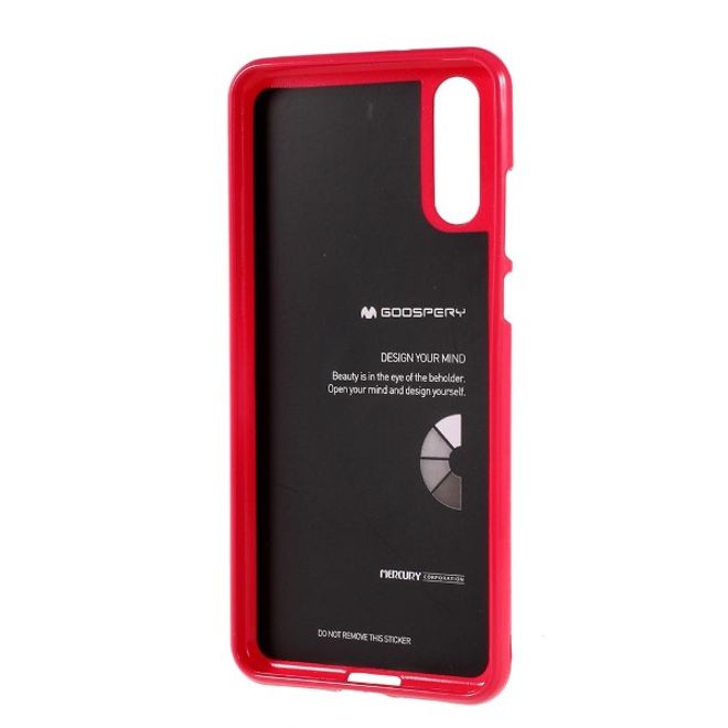 Goospery - Huawei P20 Handy Hülle - TPU Soft Case - Pearl Jelly Series - rosa