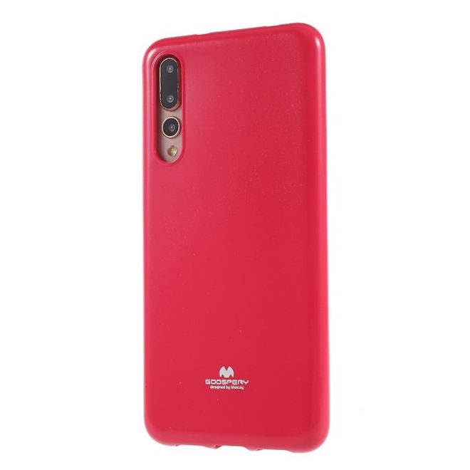 Goospery - Huawei P20 Pro Handy Hülle - TPU Soft Case - Pearl Jelly Series - rosa