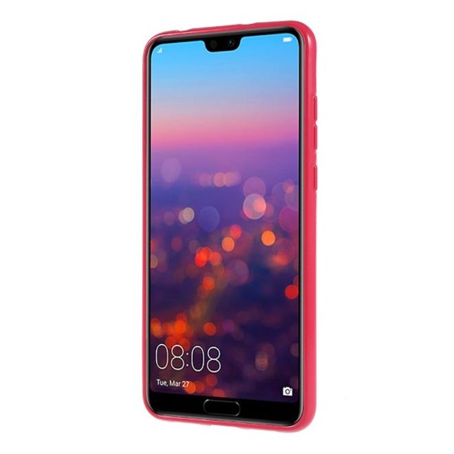 Goospery - Huawei P20 Pro Handy Hülle - TPU Soft Case - Pearl Jelly Series - rosa