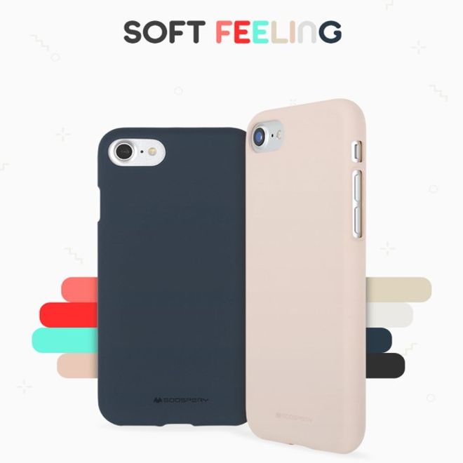 Goospery - Huawei P20 Handy Cover - TPU Soft Case - SF Jelly Series - weiss