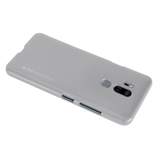 Goospery - Handy Hülle für LG G7 ThinQ - TPU Soft Case - i Jelly Metal Series - grau