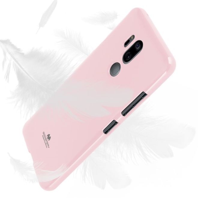 Goospery - LG G7 ThinQ Handy Hülle - TPU Soft Case - Pearl Jelly Series - pink