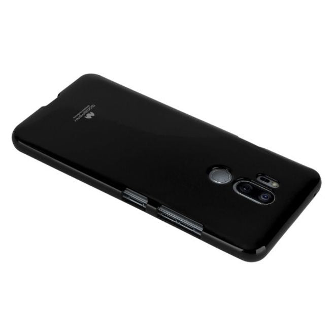Goospery - LG G7 ThinQ Handy Hülle - TPU Soft Case - Pearl Jelly Series - schwarz