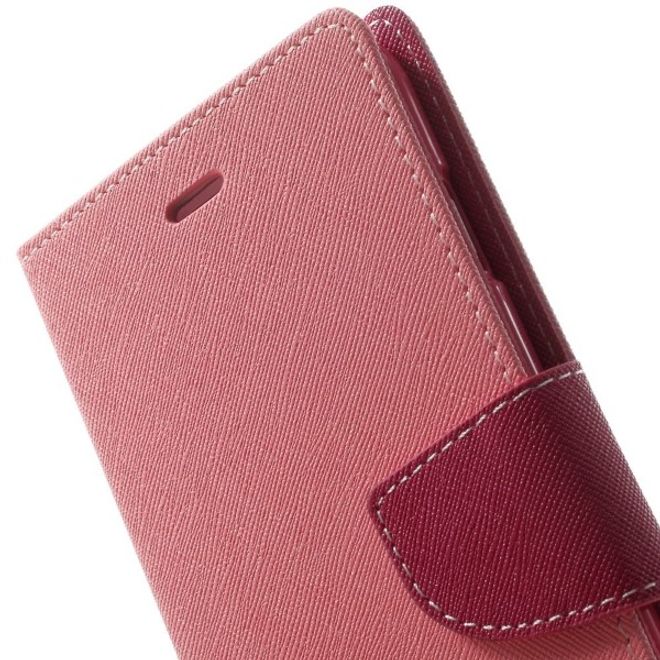 Goospery - Sony Xperia XZ2 Hülle - Handy Bookcover - Fancy Diary Series - rosa/pink