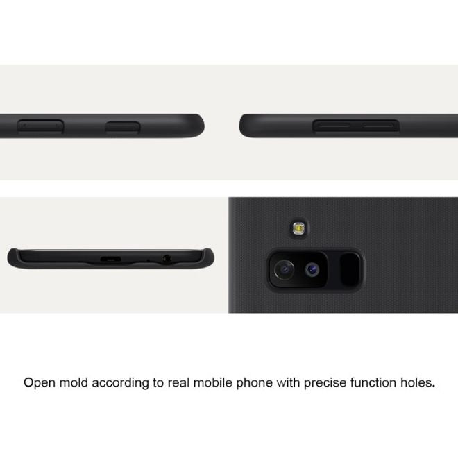 Nillkin - Samsung Galaxy A6 Plus (2018) Hülle - Plastik Case - Super Frosted Shield Series - gold