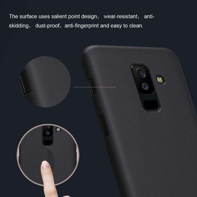 Nillkin - Samsung Galaxy A6 Plus (2018) Hülle - Plastik Case - Super Frosted Shield Series - gold