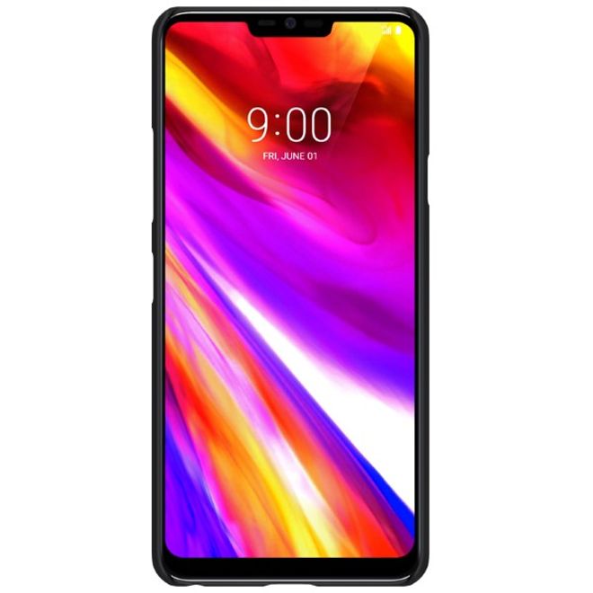 Nillkin - LG G7 ThinQ Hülle - Plastik Case - Super Frosted Shield Series - schwarz