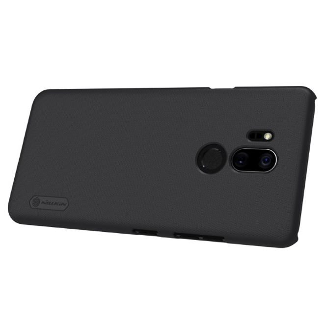 Nillkin - LG G7 ThinQ Hülle - Plastik Case - Super Frosted Shield Series - schwarz