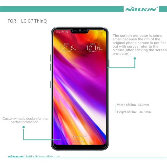 Nillkin - LG G7 ThinQ Display Schutzfolie - Matt Anti-Glare - Matte Whole Set Series
