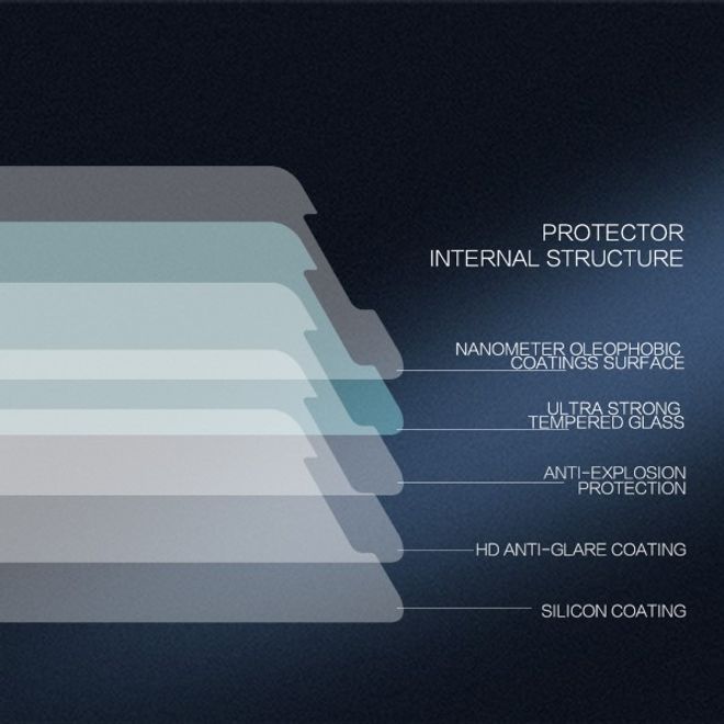 Nillkin - Xiaomi Mi 8 Schutzfolie 0,2 mm - Folie aus gehärtetem Glas - H+ PRO Series
