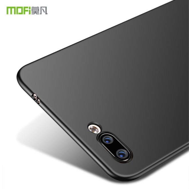 Mofi - Huawei Honor 10 Handyhülle - Schlanke Hülle aus Hartplastik - Shield Series - schwarz