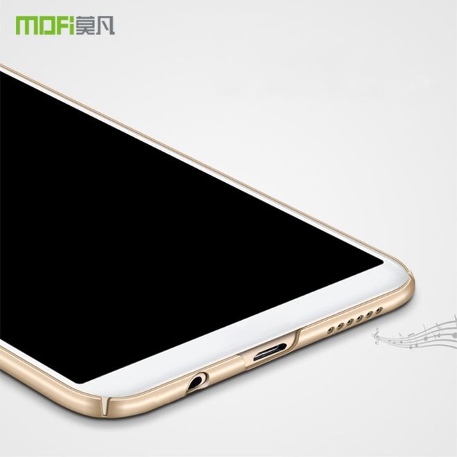 Mofi - Huawei Honor 10 Handyhülle - Schlanke Hülle aus Hartplastik - Shield Series - gold