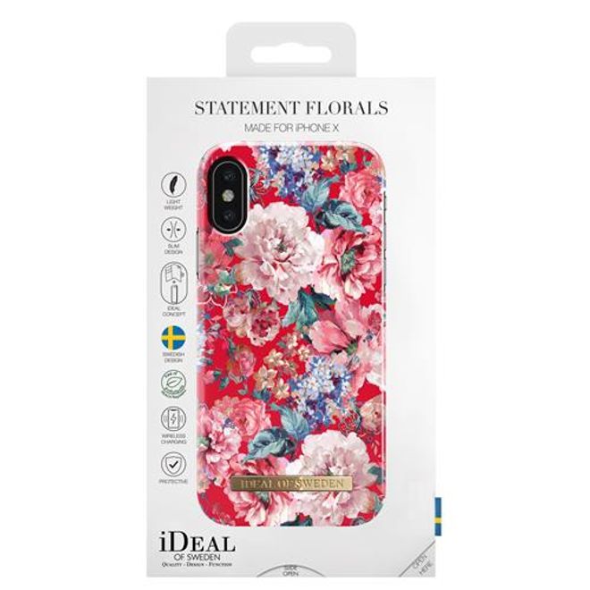 iDeal of Sweden - iPhone XS / X Case - Printed Case - Statement Florals