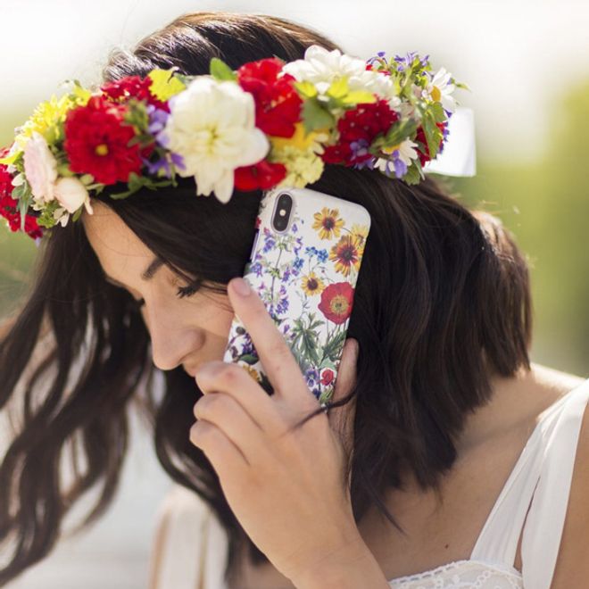 iDeal of Sweden - Coque pour iPhone XS/X - Coque imprimée - Prairie fleurie