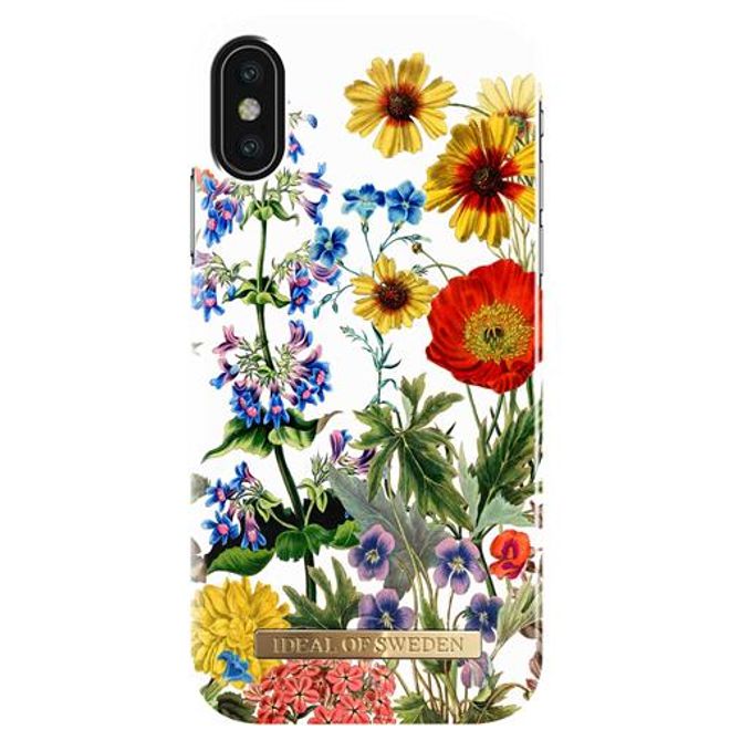 iDeal of Sweden - Coque pour iPhone XS/X - Coque imprimée - Prairie fleurie