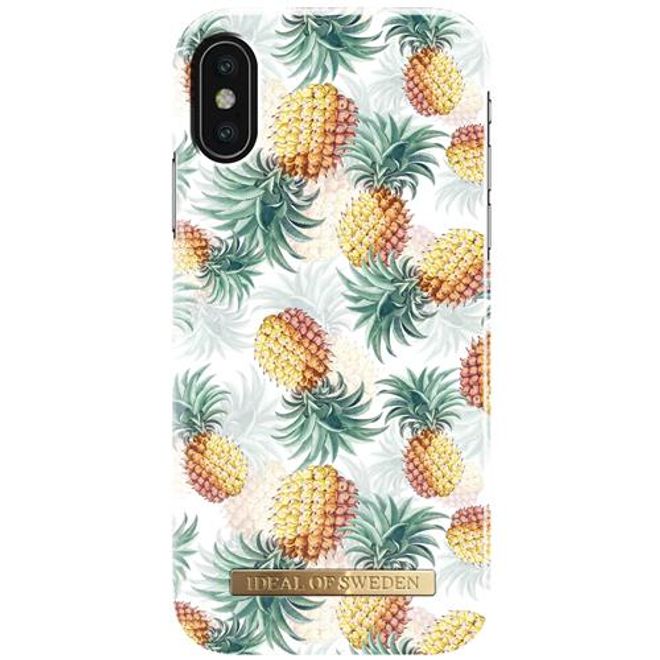 iDeal of Sweden - iPhone XS / X Hülle - Printed Case - Pineapple Bonanza