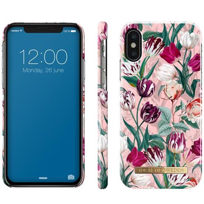 iDeal of Sweden - iPhone XS / X Hülle - Printed Case - Vintage Tulips