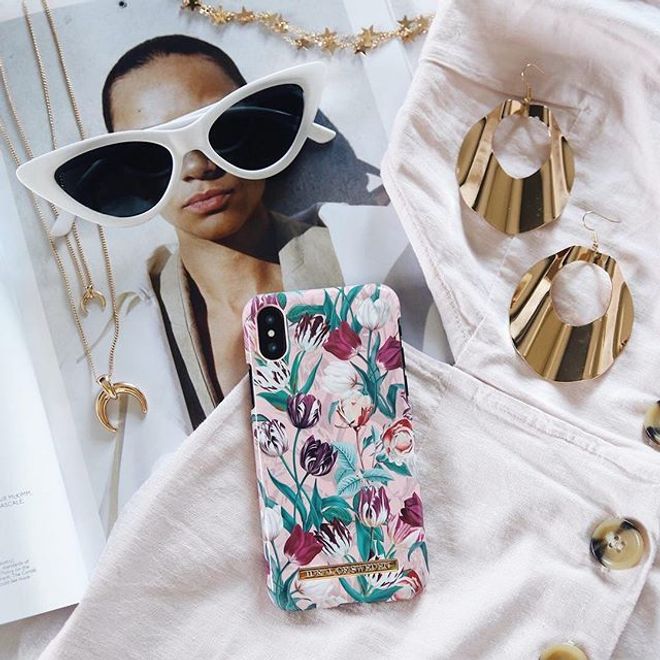 iDeal of Sweden - iPhone XS / X Hülle - Printed Case - Vintage Tulips