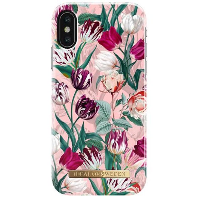 iDeal of Sweden - iPhone XS / X Hülle - Printed Case - Vintage Tulips