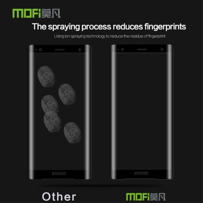 Mofi - Sony Xperia XZ2 Schutzglas Displayschutz - 3D Curved Panzer Glas - schwarz
