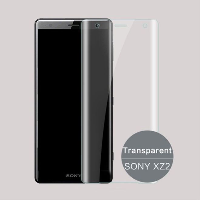 Mofi - Sony Xperia XZ2 Schutzglas Displayschutz - 3D Curved Panzer Glas - transparent