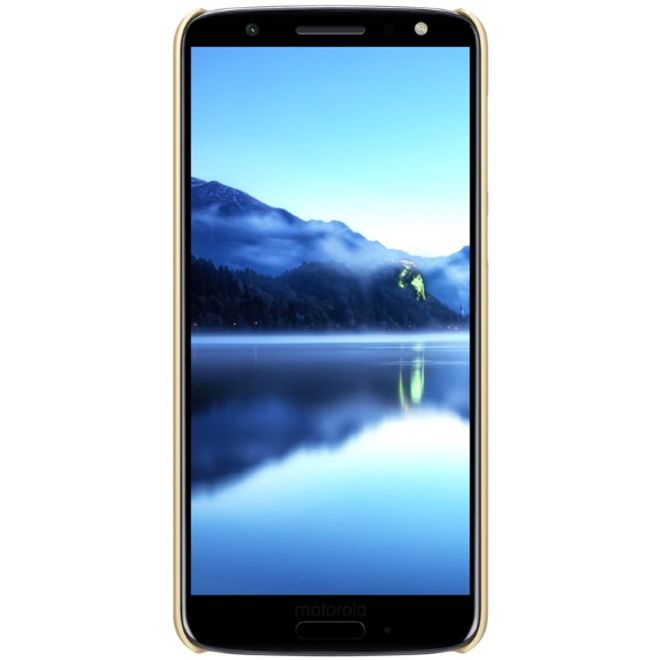 Nillkin - Motorola Moto G6 Hülle - Plastik Case - Super Frosted Shield Series - gold