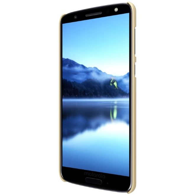 Nillkin - Motorola Moto G6 Hülle - Plastik Case - Super Frosted Shield Series - gold