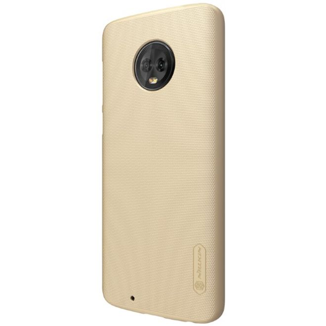 Nillkin - Motorola Moto G6 Hülle - Plastik Case - Super Frosted Shield Series - gold
