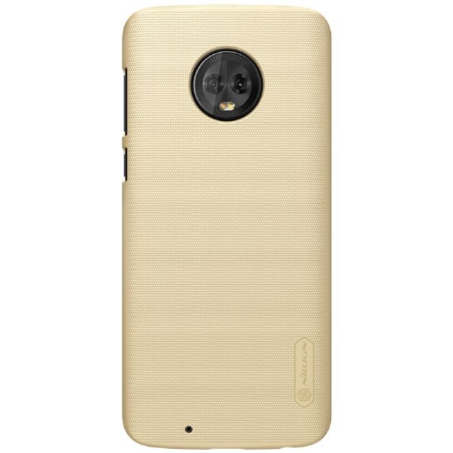 Nillkin - Motorola Moto G6 Hülle - Plastik Case - Super Frosted Shield Series - gold