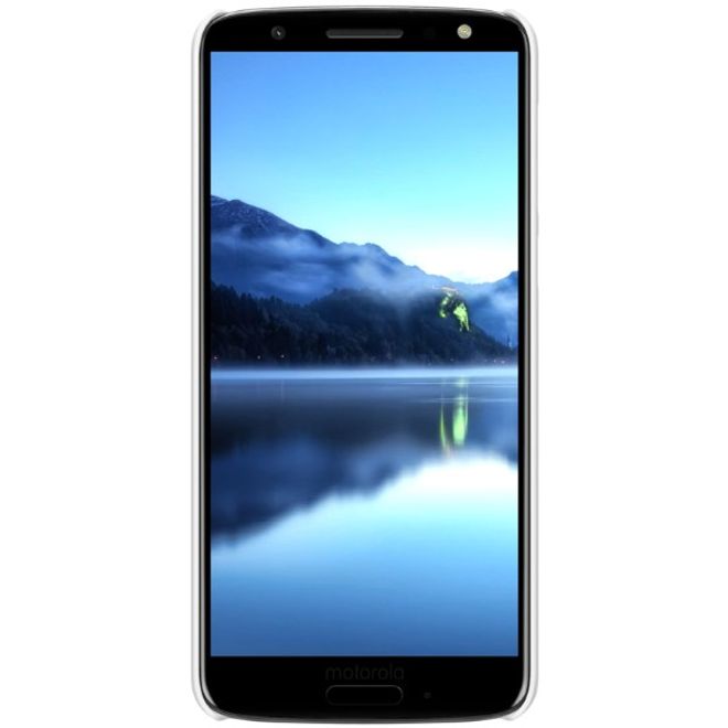 Nillkin - Motorola Moto G6 Hülle - Plastik Case - Super Frosted Shield Series - weiss