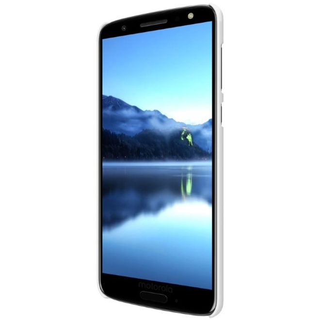 Nillkin - Motorola Moto G6 Hülle - Plastik Case - Super Frosted Shield Series - weiss