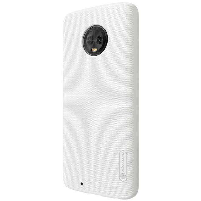 Nillkin - Motorola Moto G6 Hülle - Plastik Case - Super Frosted Shield Series - weiss