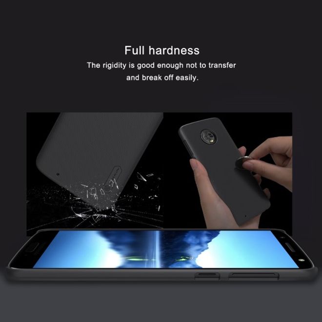 Nillkin - Motorola Moto G6 Hülle - Plastik Case - Super Frosted Shield Series - weiss