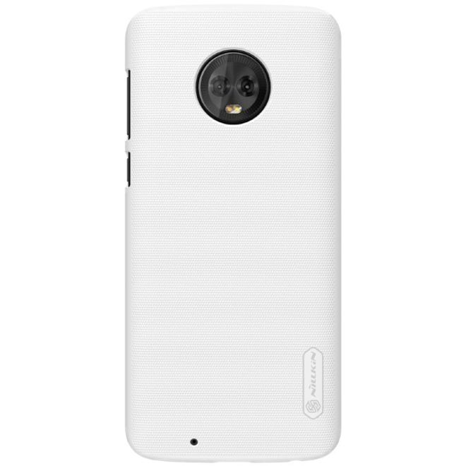 Nillkin - Motorola Moto G6 Hülle - Plastik Case - Super Frosted Shield Series - weiss
