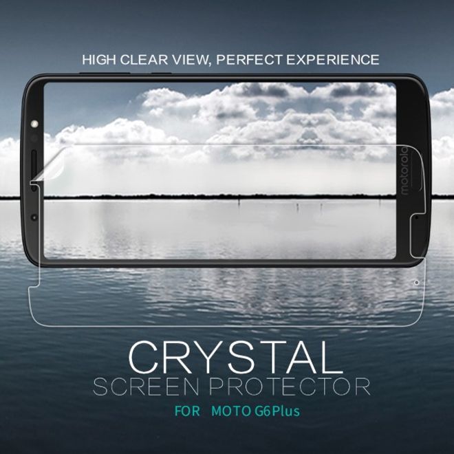 Nillkin - Motorola Moto G6 Plus Schutzfolie - Super Clear Whole Set Series