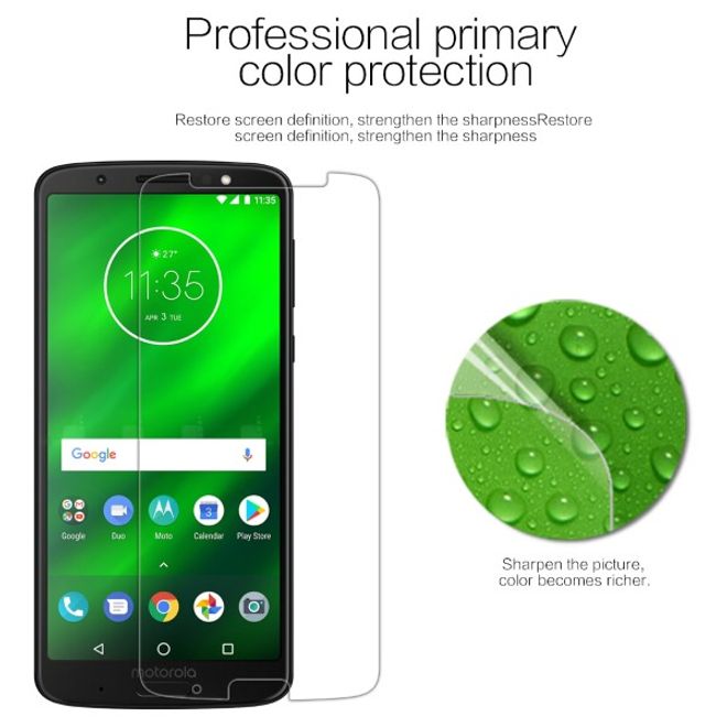 Nillkin - Motorola Moto G6 Plus Schutzfolie - Super Clear Whole Set Series