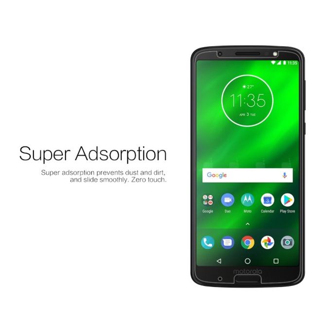 Nillkin - Motorola Moto G6 Plus Schutzfolie - Super Clear Whole Set Series