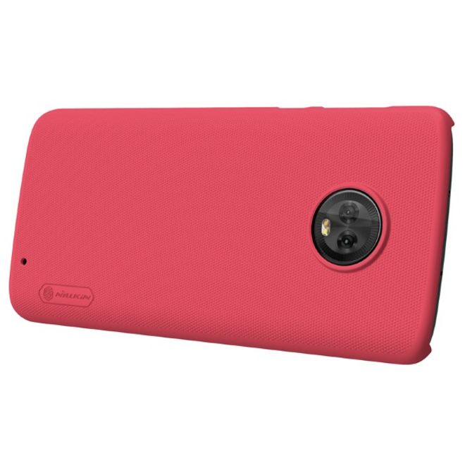 Nillkin - Motorola Moto G6 Plus Hülle - Plastik Case - Super Frosted Shield Series - rot