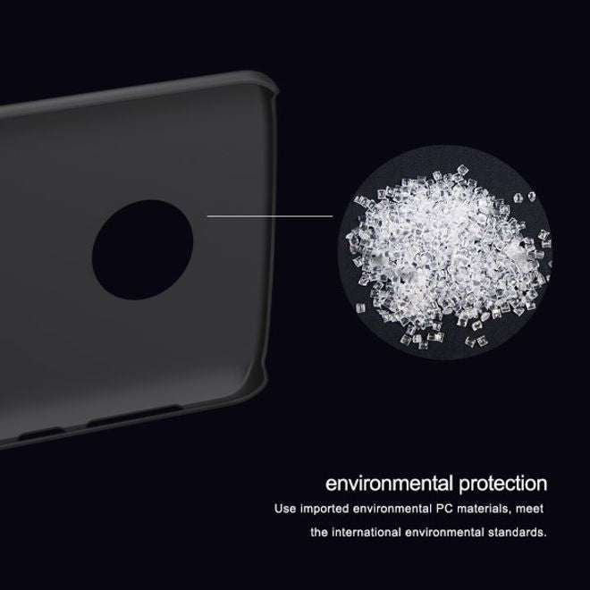 Nillkin - Motorola Moto G6 Plus Hülle - Plastik Case - Super Frosted Shield Series - rot