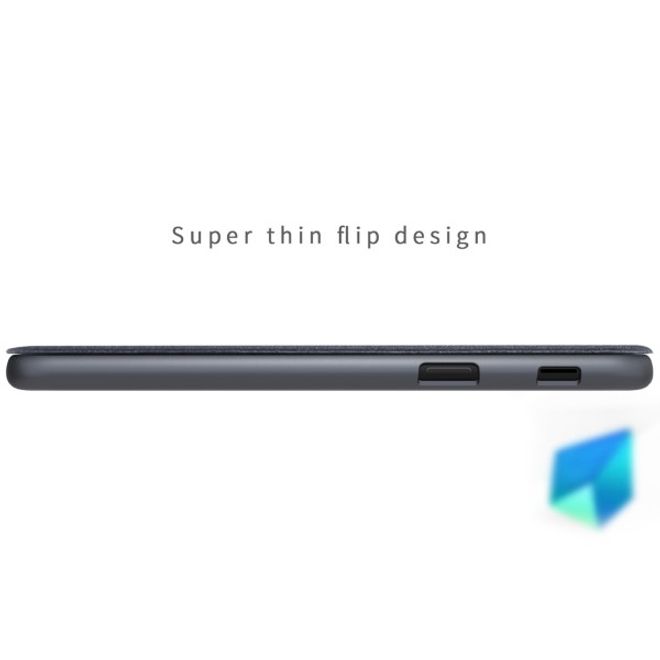 Nillkin - Samsung Galaxy A6 Plus (2018) Case - Leder Hülle - Sparkle Series - gold