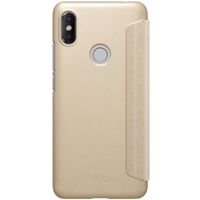 Nillkin - Xiaomi RedMi S2 Case - Leder Hülle - Sparkle Series - gold