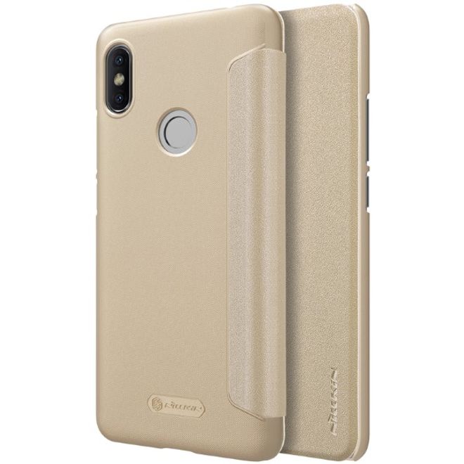 Nillkin - Xiaomi RedMi S2 Case - Leder Hülle - Sparkle Series - gold